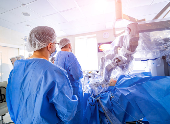 Robotic kidney surgery